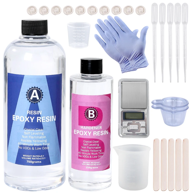 Epoxy Resin Kit Crystal Clear  – обзор и цена Art Craft Cup