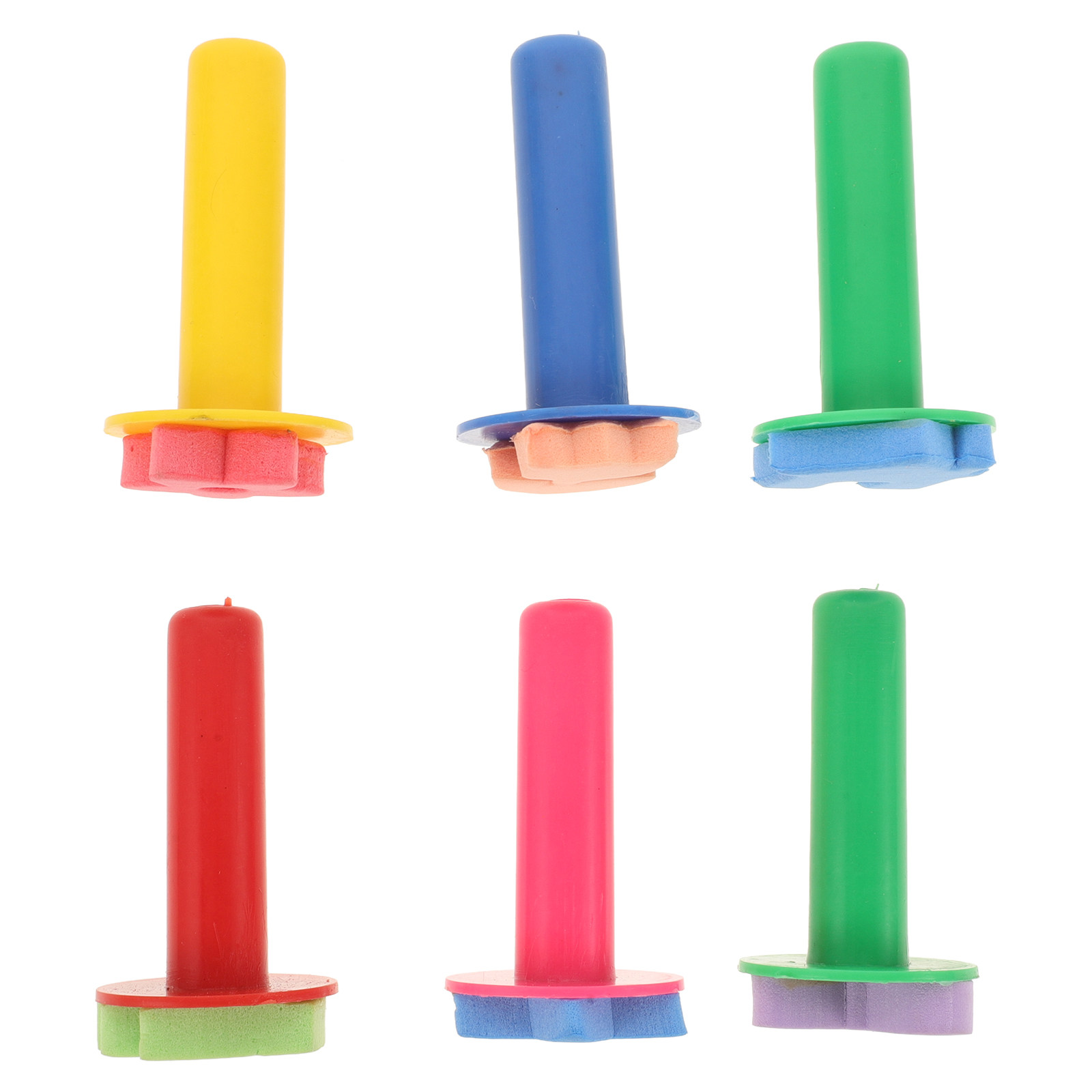 6Pcs Sponge Painting Stamps fo – обзор и цена Art Craft For Toddlers