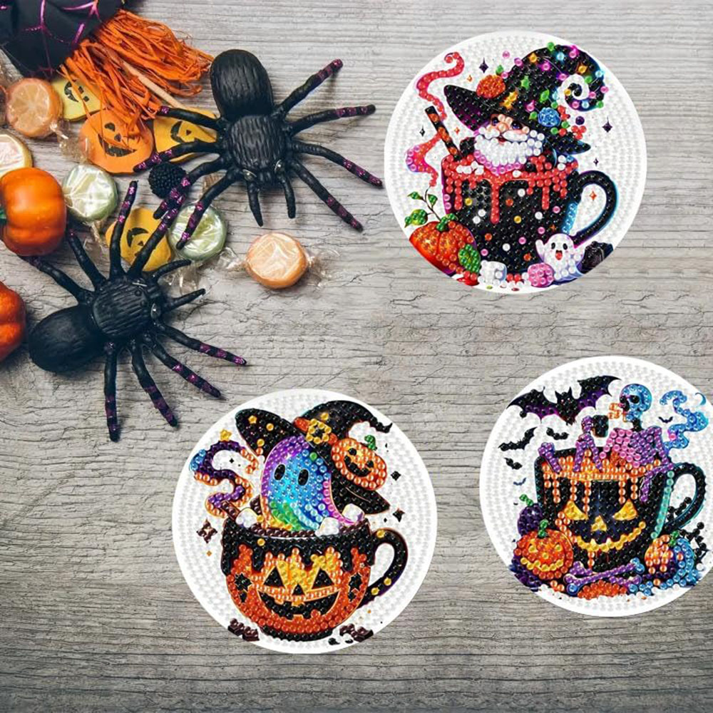 8PCS 5D Halloween Gnome Diamon – обзор и цена Art Craft Halloween