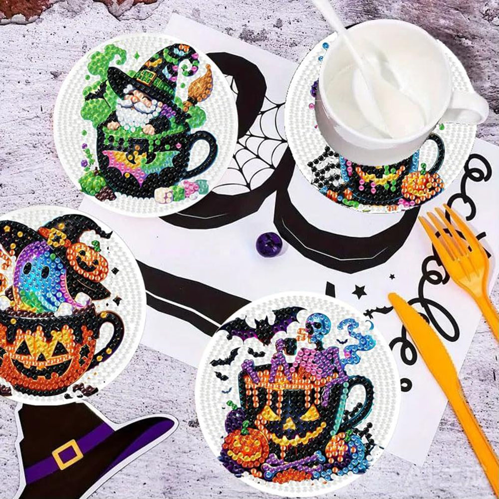 8PCS 5D Halloween Gnome Diamon – обзор и цена Art Craft Halloween