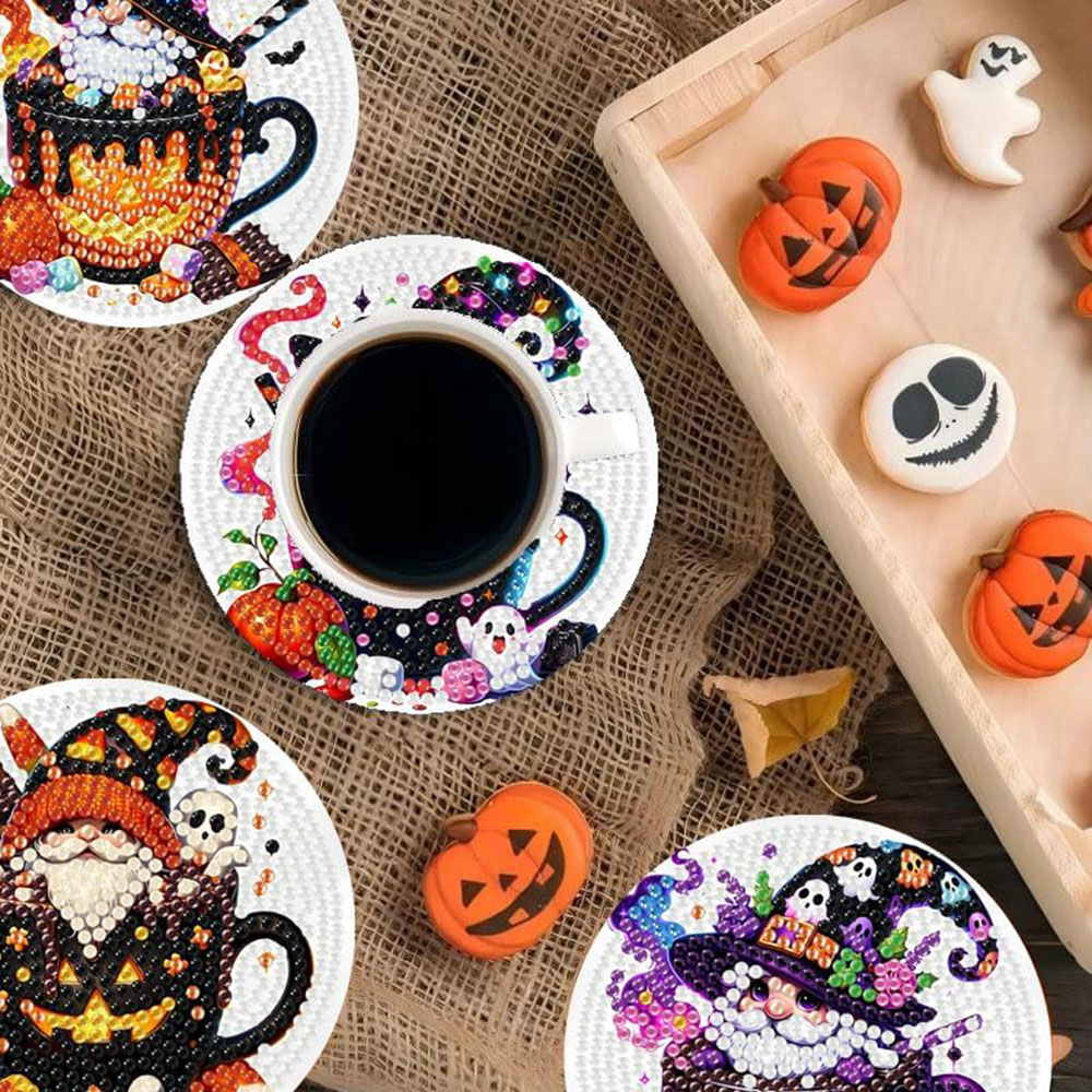 8PCS 5D Halloween Gnome Diamon – обзор и цена Art Craft Halloween