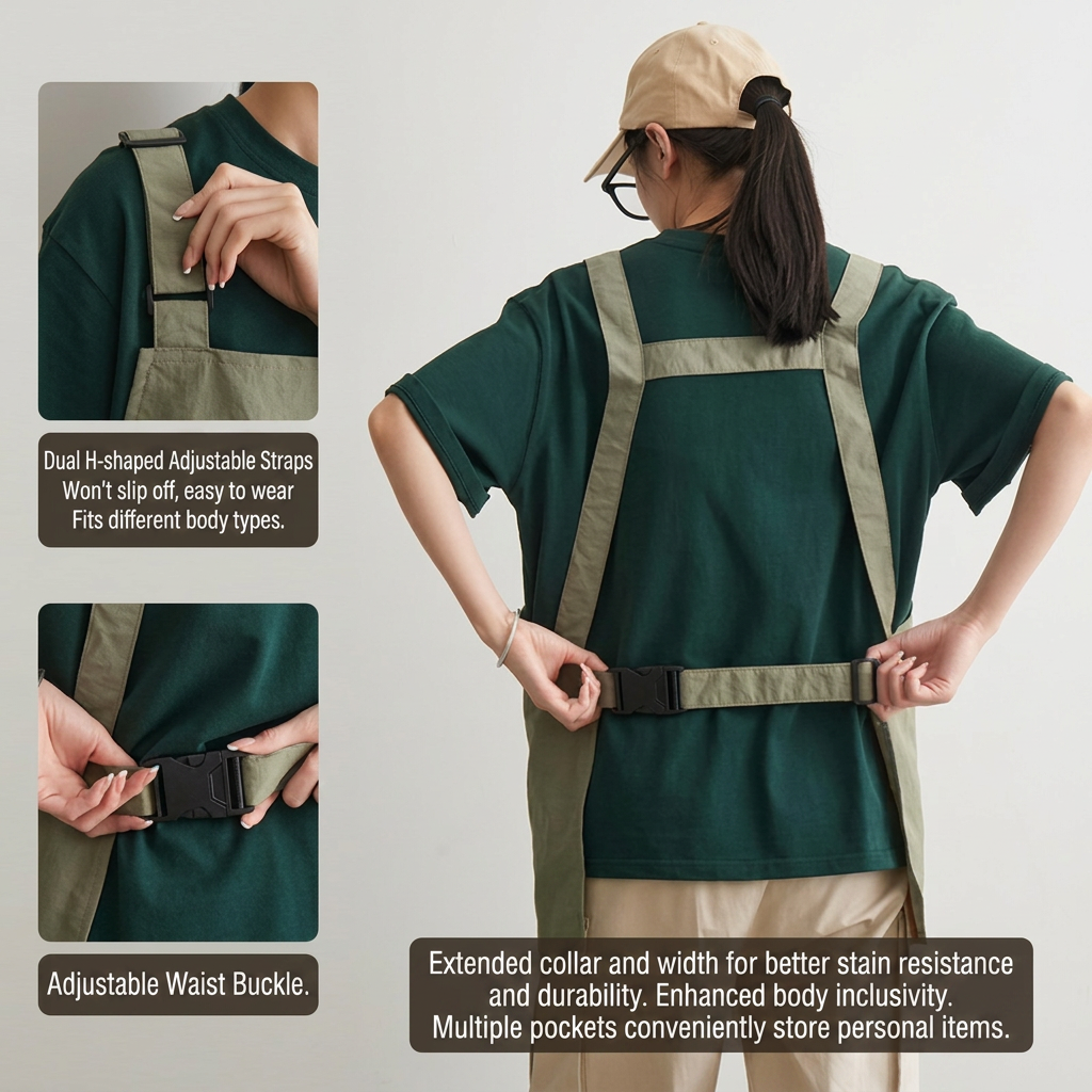 Coffee Shop Apron Minimalist U – обзор и цена Art Craft Workshop