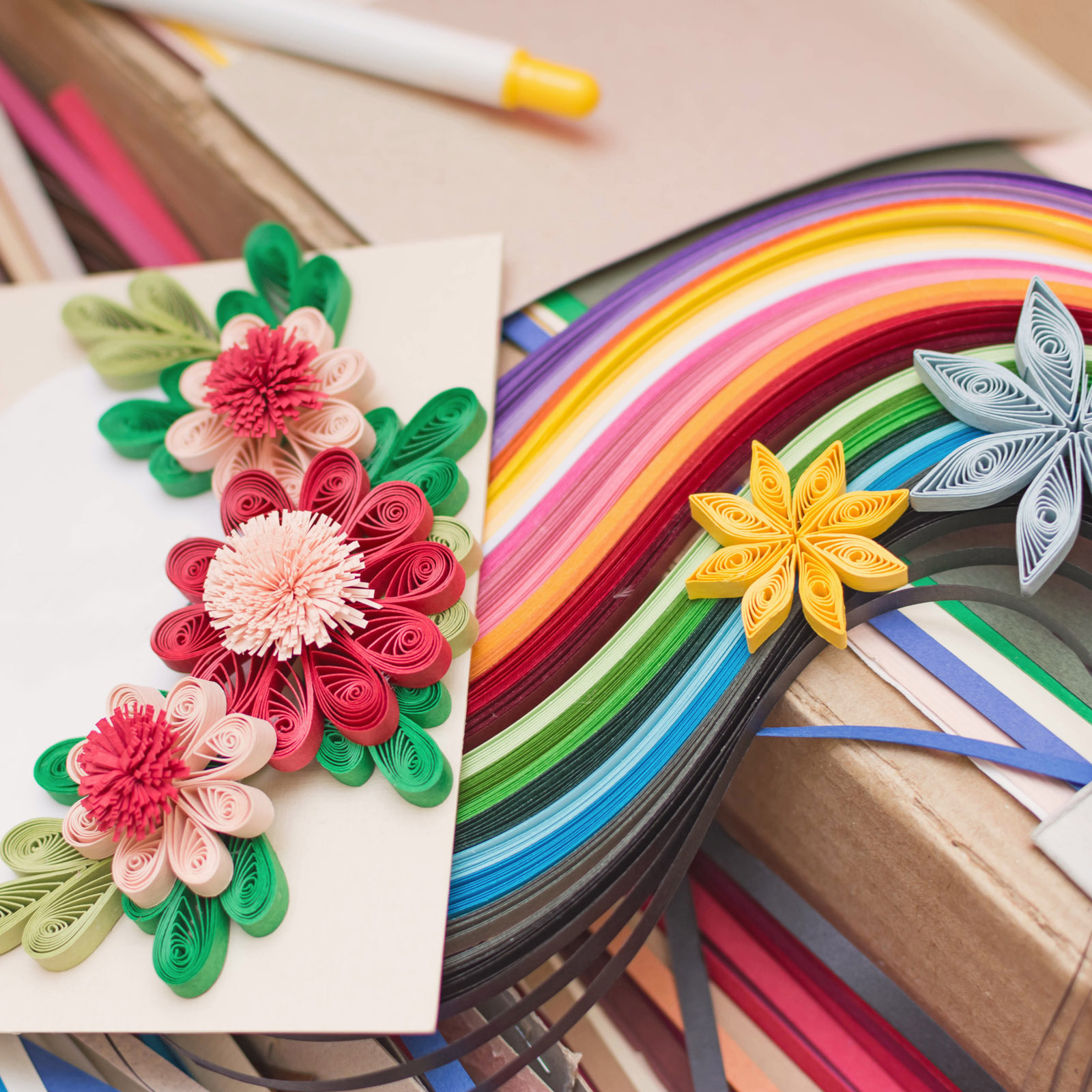 600/840pcs Quilling Strips Pap – обзор и цена Art Quilling Craft