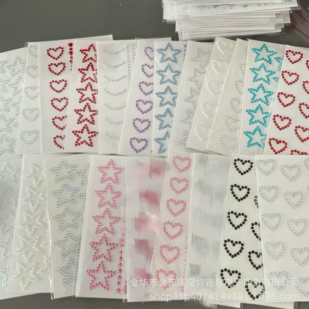 Self Adhesive Diamond Star Hea – обзор и цена Art Craft And