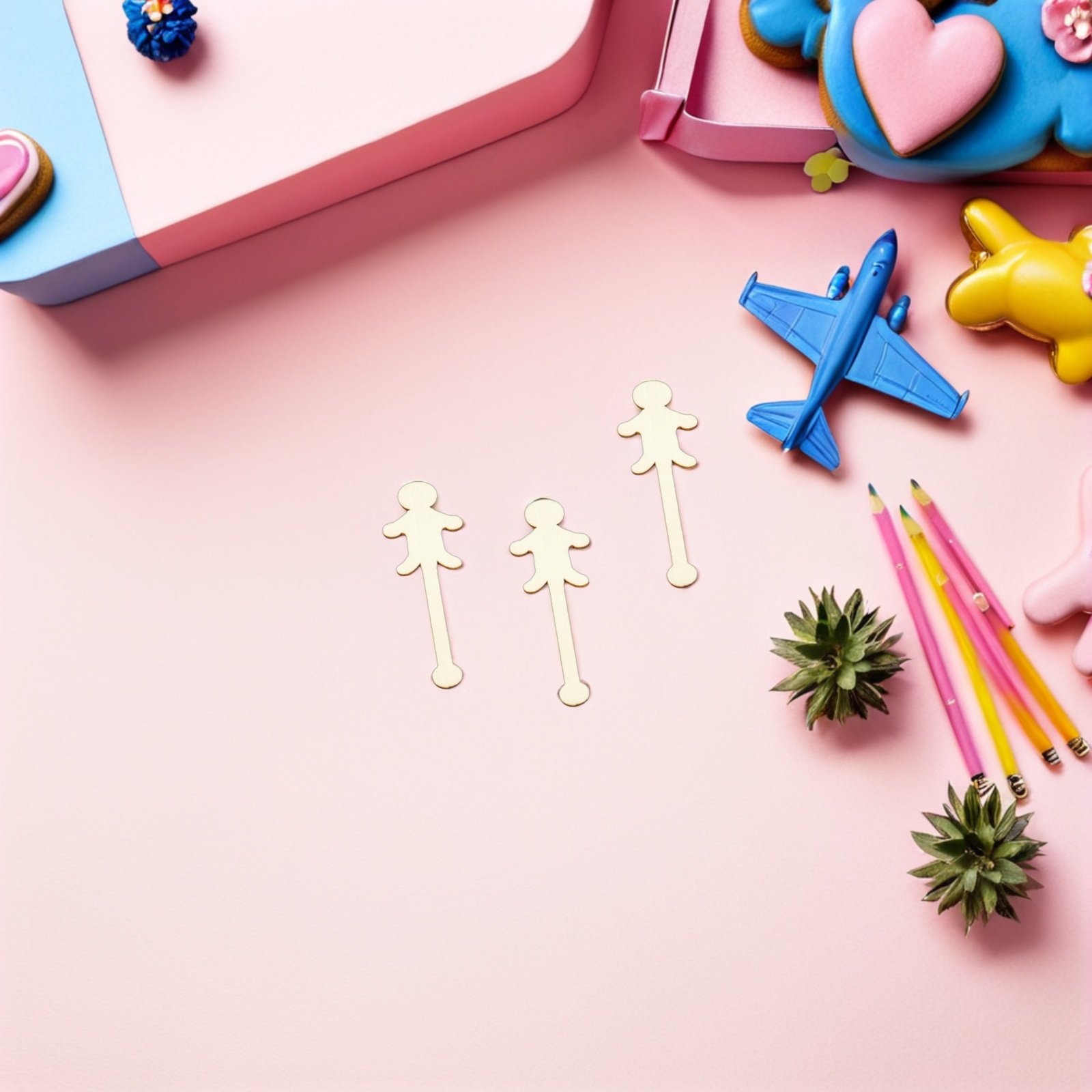 100Pcs Craft Sticks Wood Peopl – обзор и цена Art Craft Ice Cream