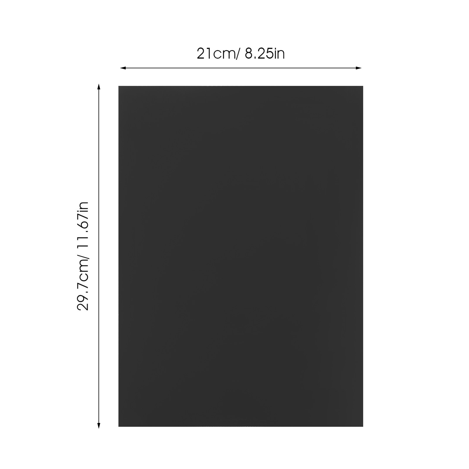 20 Sheets Black A4 Card Paper  – обзор и цена Art Craft Workshop