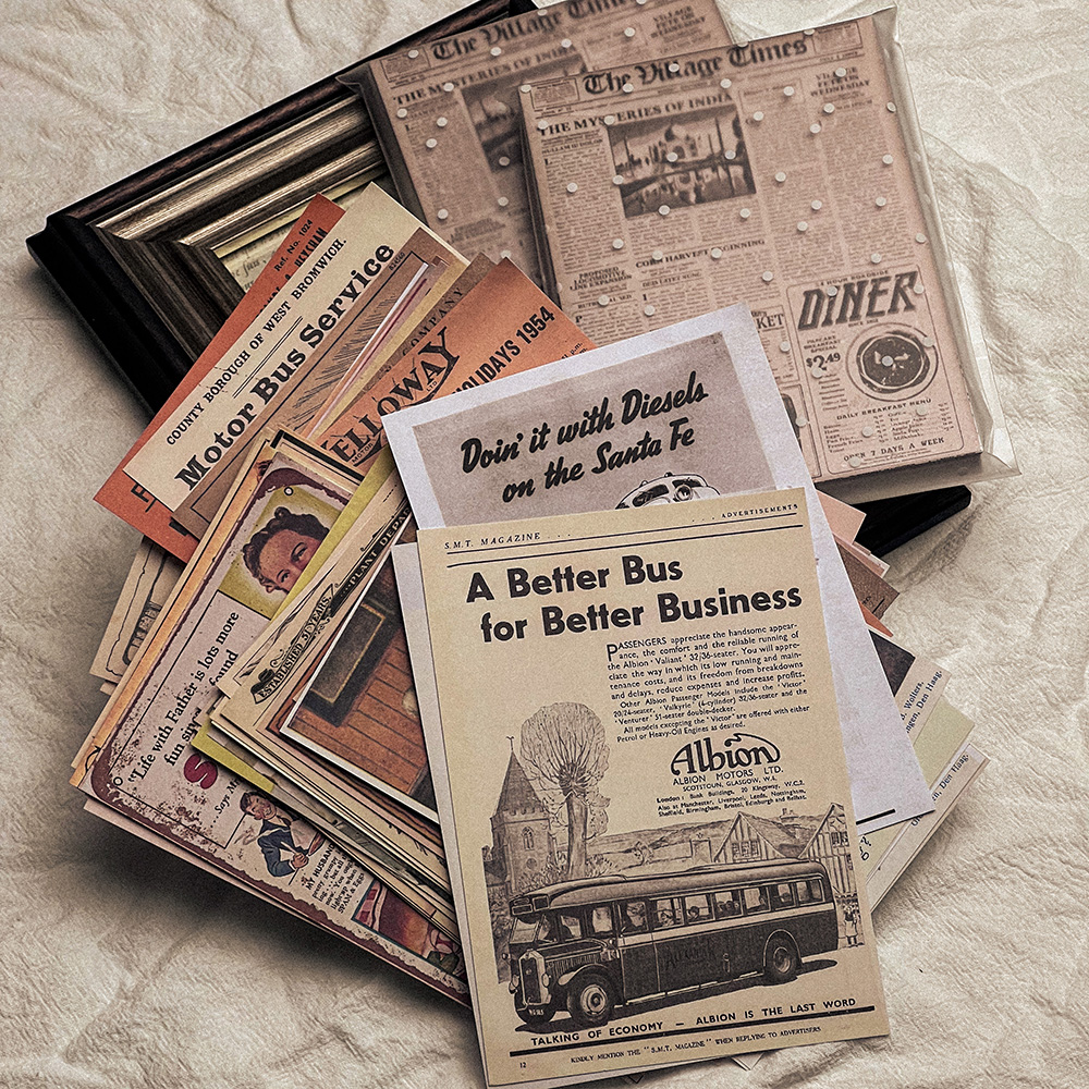 118Pcs Vintage Old Newspaper C – обзор и цена Art Craft Halloween