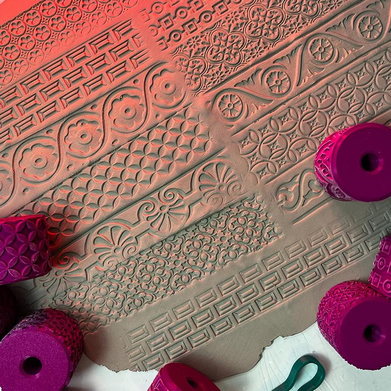 Ceramic Texture Wheel for Clay – обзор и цена Art Craft Workshop