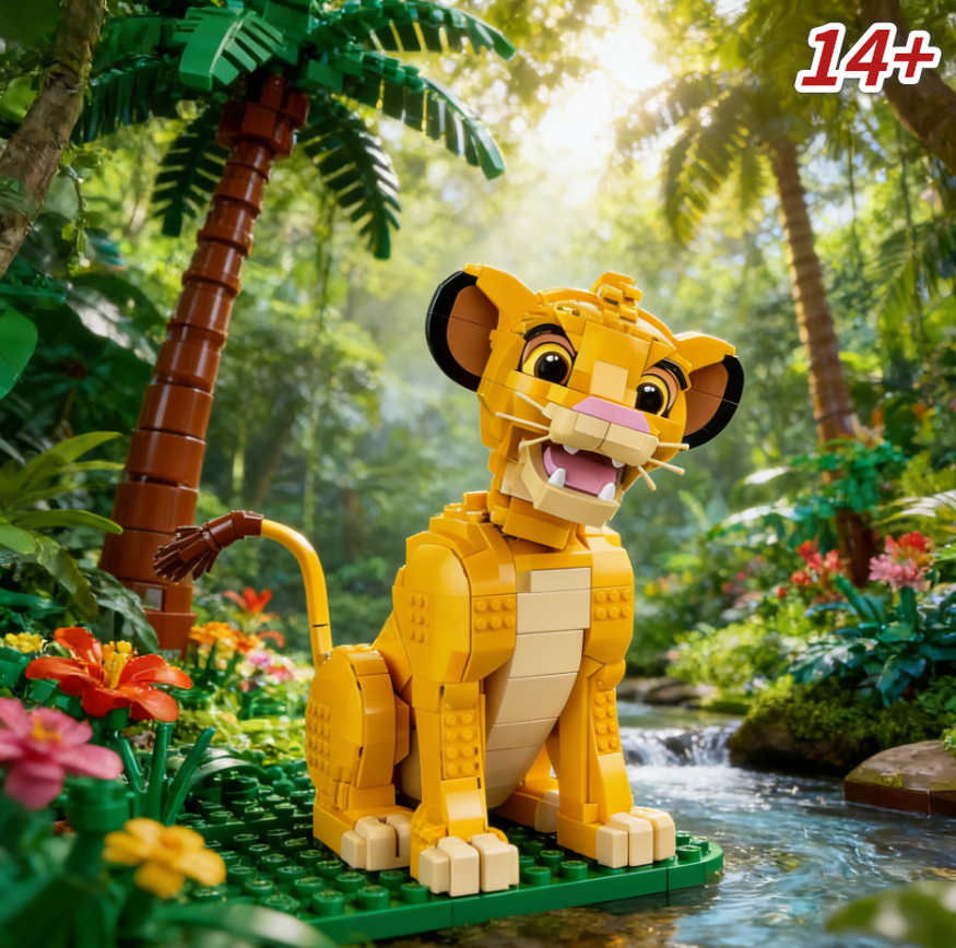 New 1445Pcs 43247 The Lion Kin – обзор и цена Art Craft Market