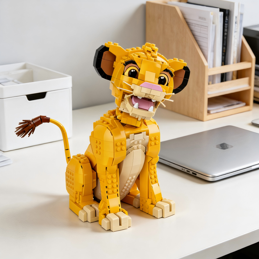 New 1445Pcs 43247 The Lion Kin – обзор и цена Art Craft Market