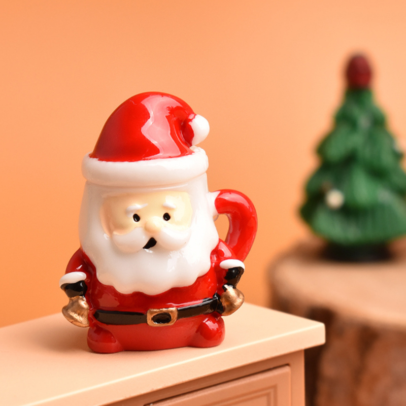Mini Santa Teacup Ornament - R – обзор и цена Art Craft Market