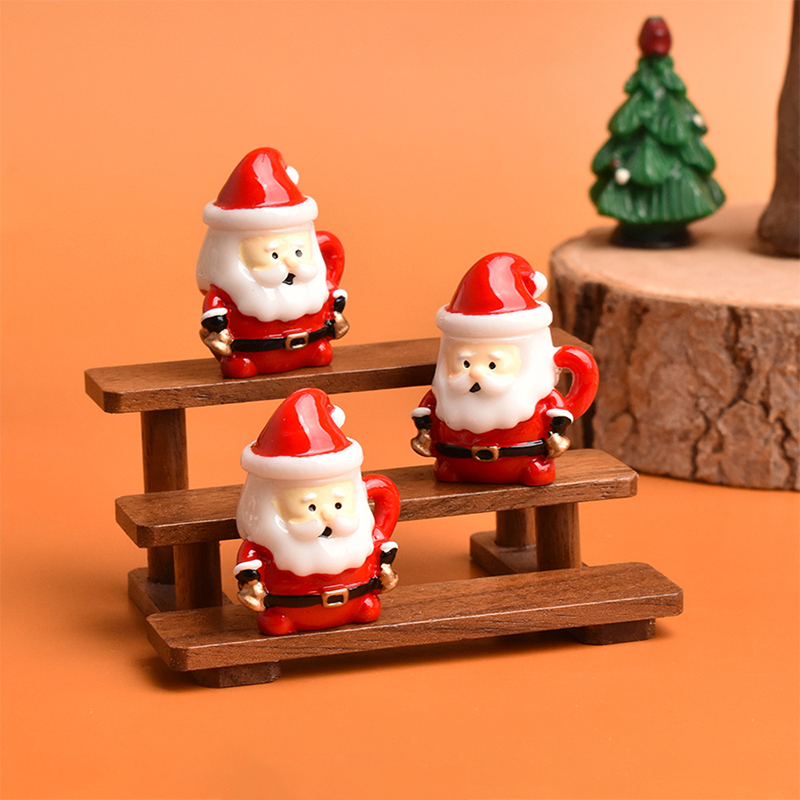 Mini Santa Teacup Ornament - R – обзор и цена Art Craft Market