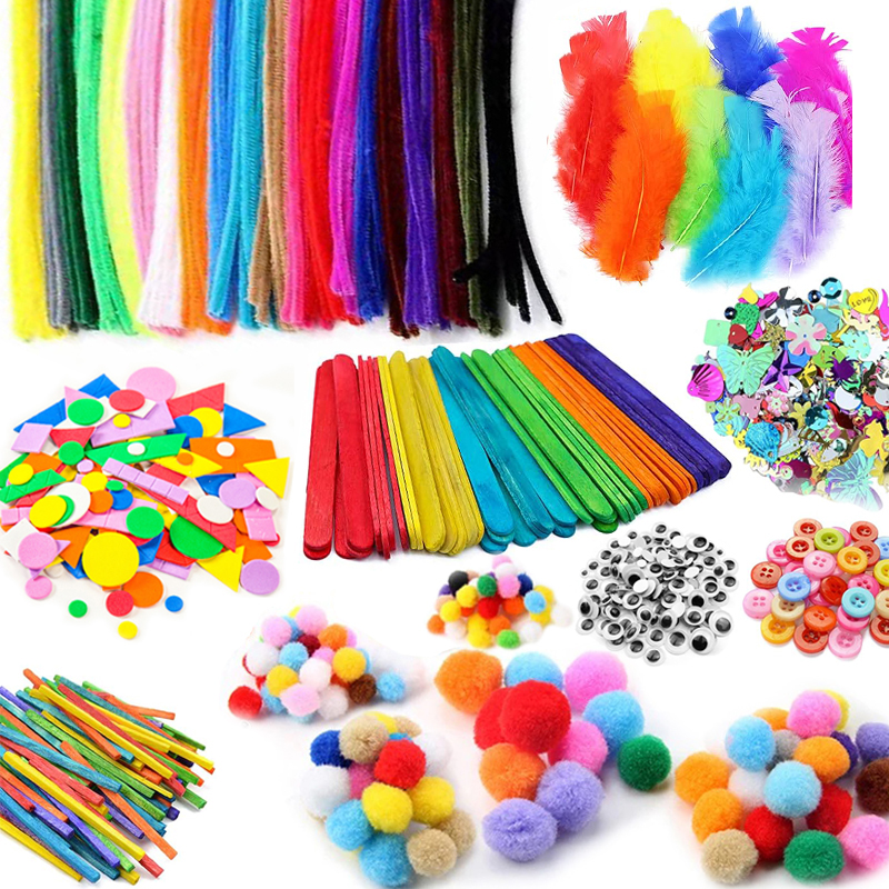1000pcs Kids Crafts Art Suppli – обзор и цена Art Craft Kindergarten