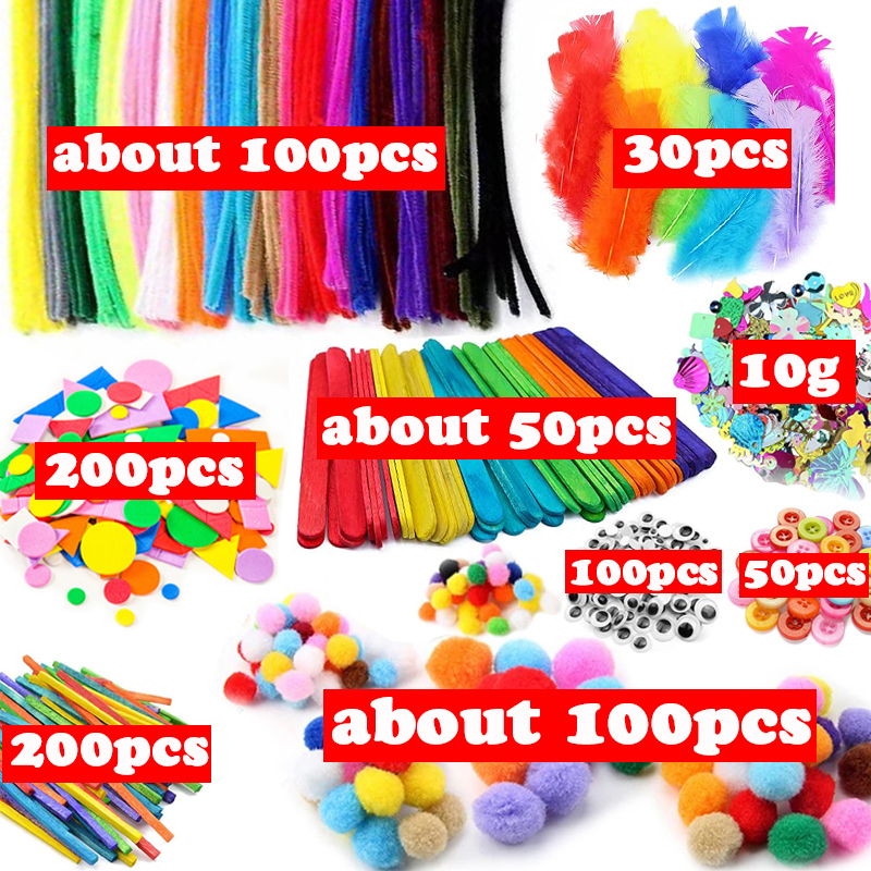 1000pcs Kids Crafts Art Suppli – обзор и цена Art Craft Kindergarten