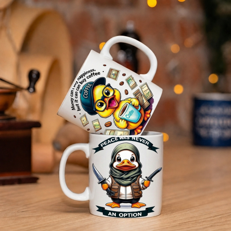 6pcs Cute Funny Cool Yellow Du – обзор и цена Art Craft Cup