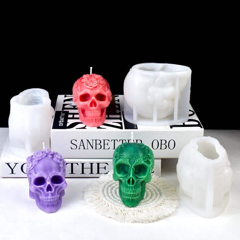 New Halloween Skull Silicone C – обзор и цена Art Craft Halloween