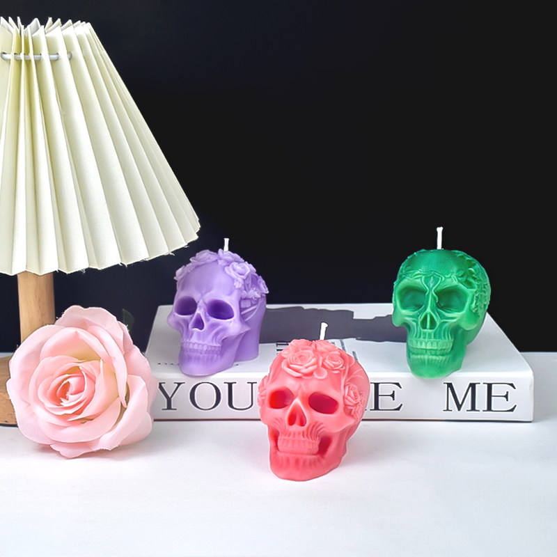 New Halloween Skull Silicone C – обзор и цена Art Craft Halloween