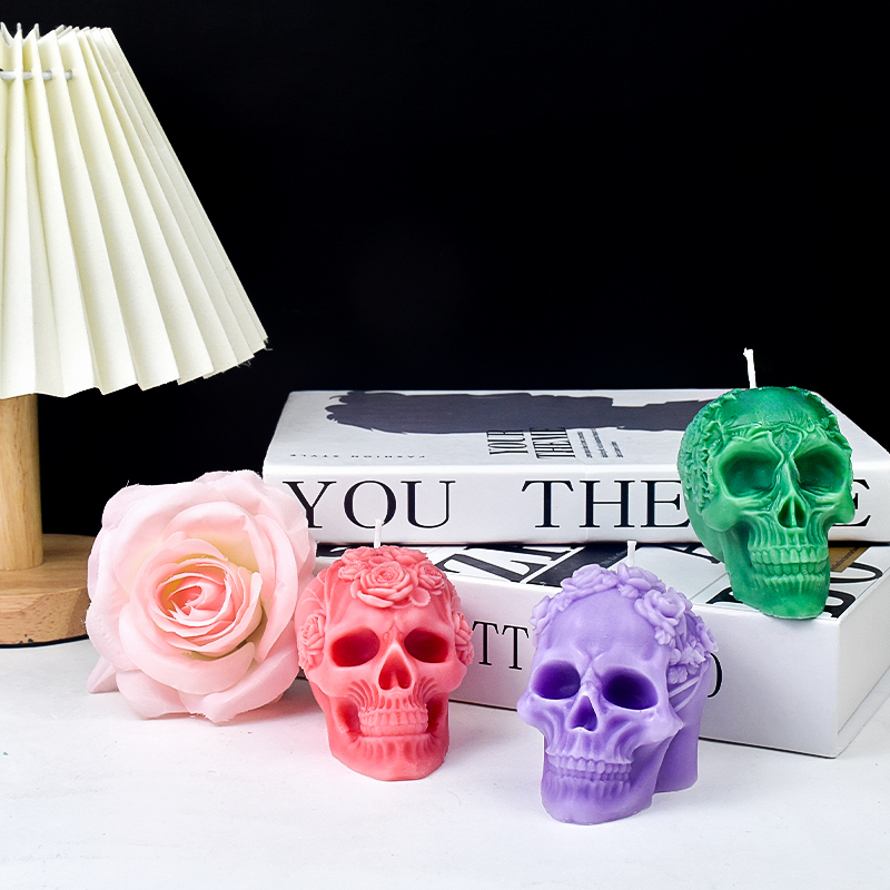 New Halloween Skull Silicone C – обзор и цена Art Craft Halloween