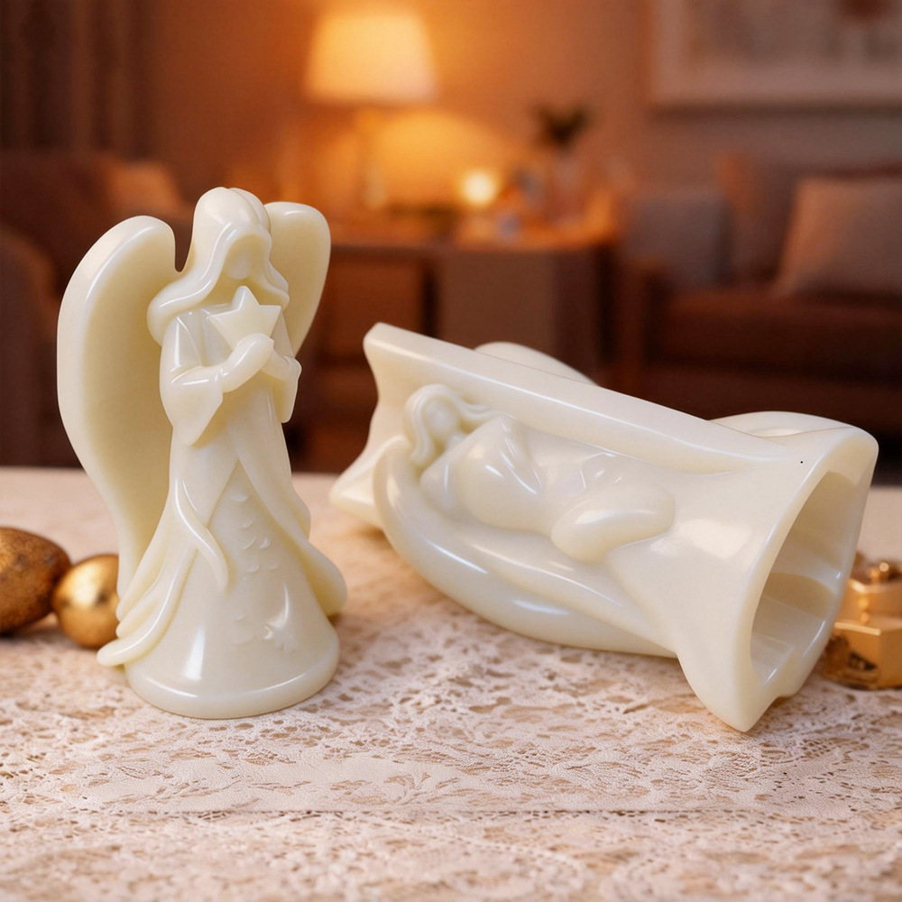 Angel Plaster Mold Beautiful D – обзор и цена Art And Craft Studio