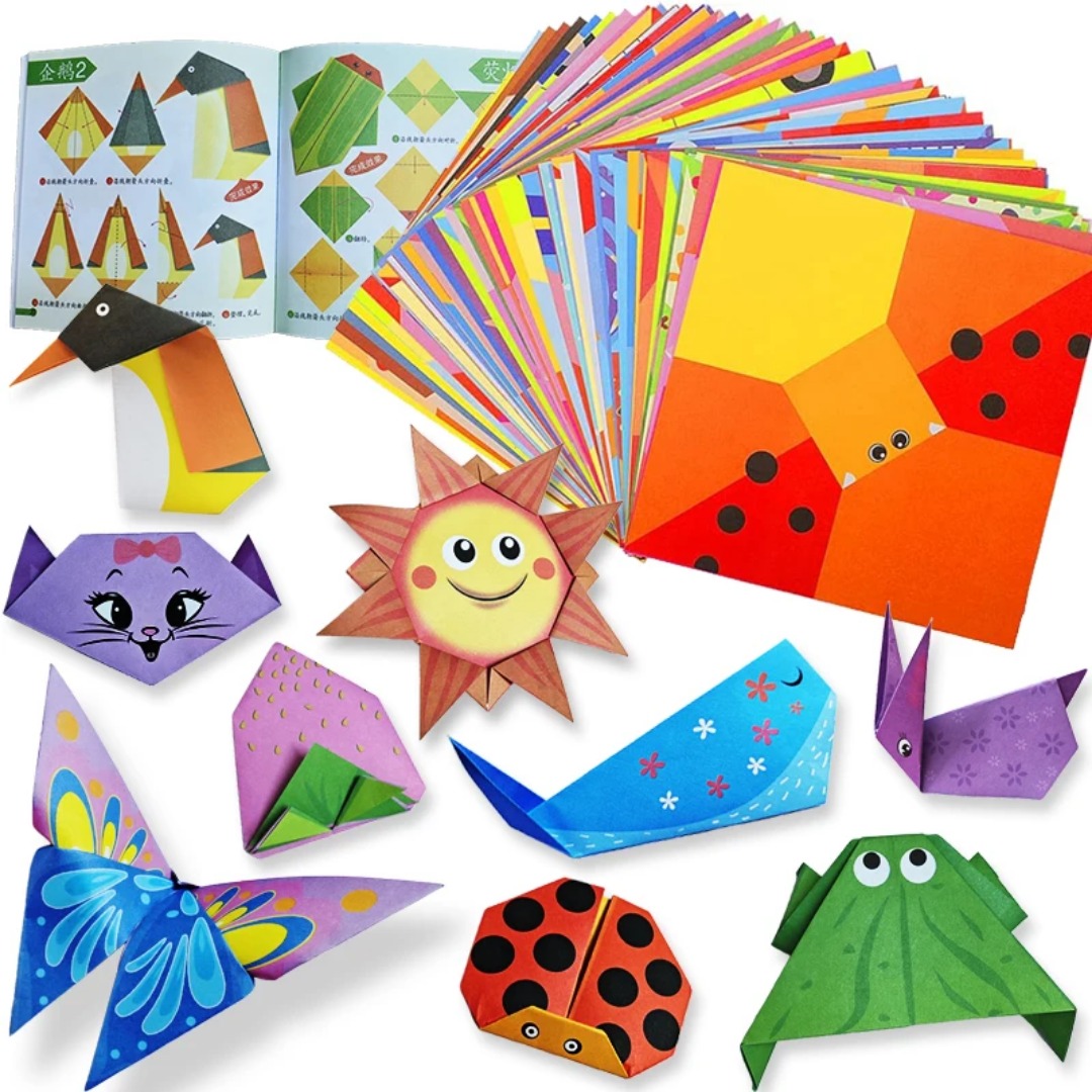 New Origami Kit 30 Sheets Orig – обзор и цена Art Craft Kindergarten
