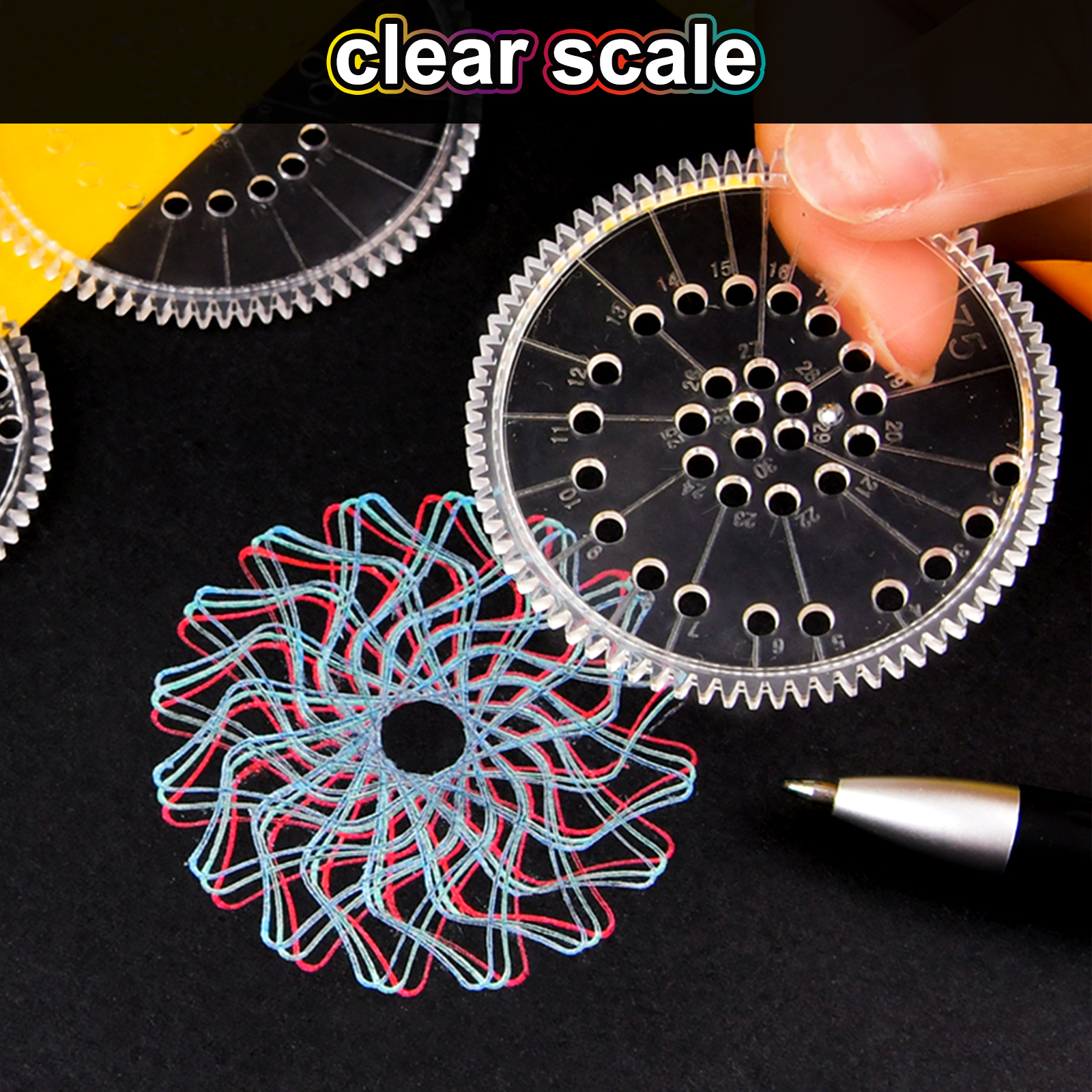22pcs Spirograph Design Arts C – обзор и цена Art Craft For Toddlers