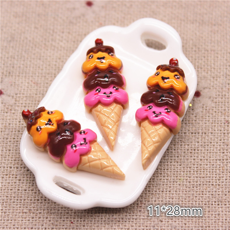 20pcs New Resin Cake/Sweet con – обзор и цена Art Craft Ice Cream