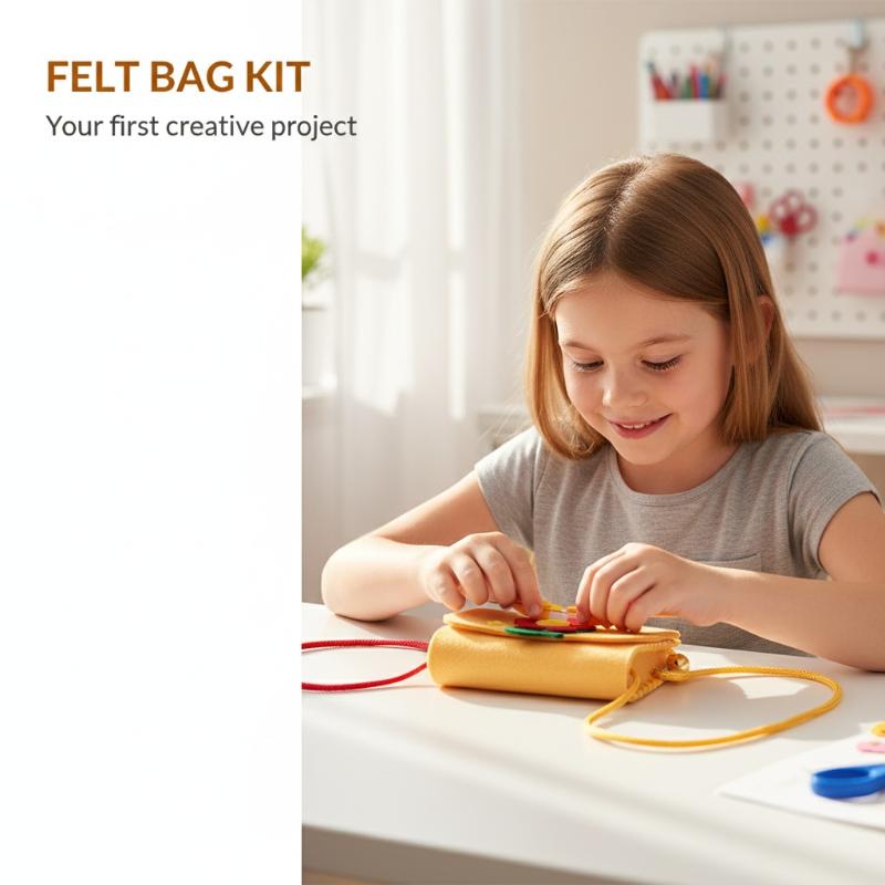 Children Felt Bag Making Kit D – обзор и цена Art Craft Kindergarten