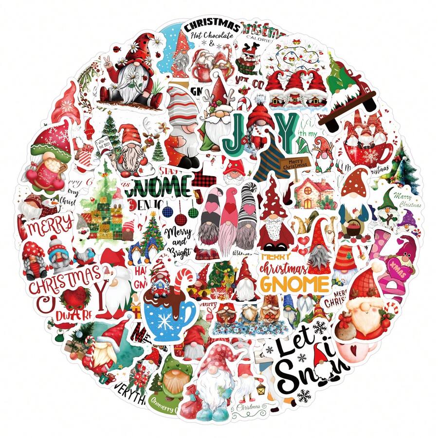 Christmas Gnome Stickers, Arts – обзор и цена Art Craft Cup