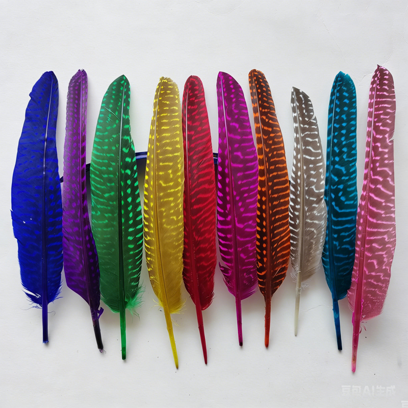 перья!100Pcs/Lot!14-20cm Multi – обзор и цена Art Quilling Craft