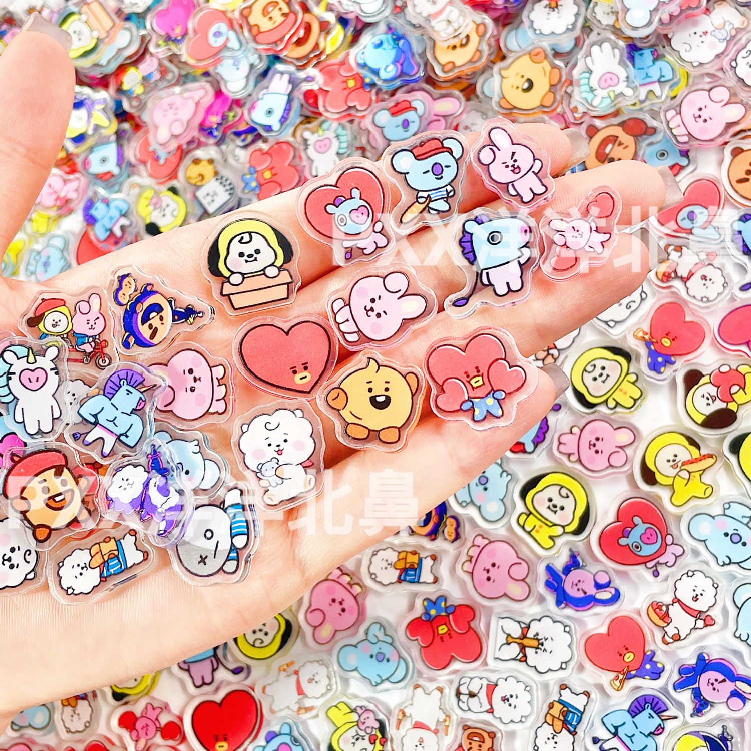 100pcs BT21 BTS single-layer 2 – обзор и цена Art Craft Market