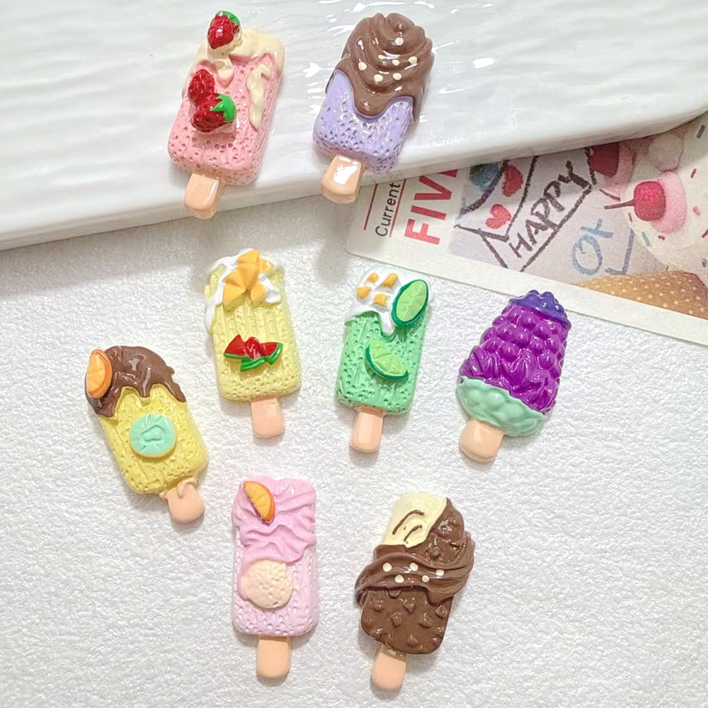 10/100pcs Cute Miniatures Doll – обзор и цена Art Craft Ice Cream