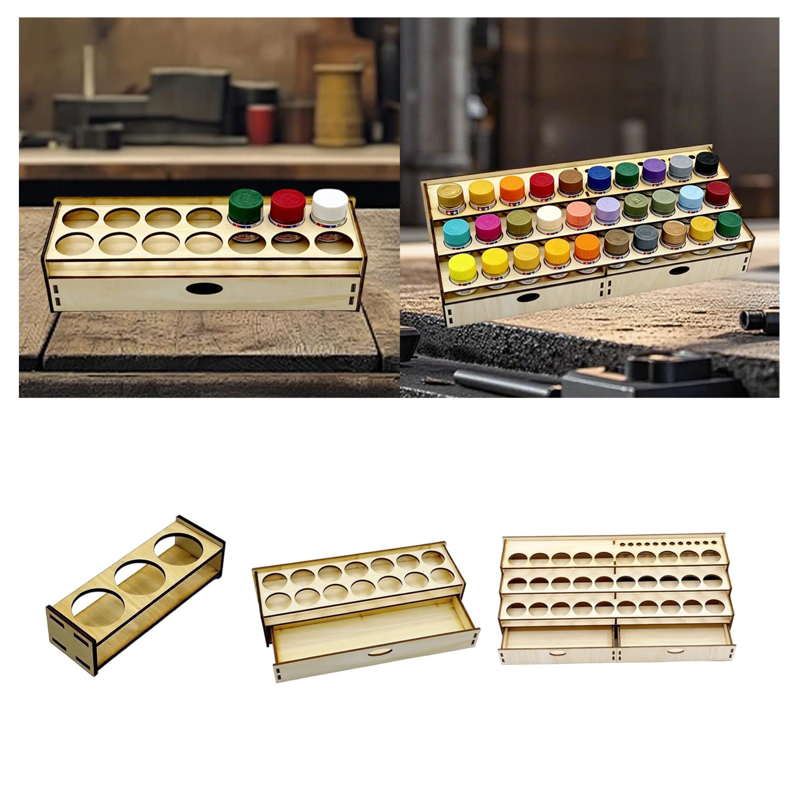 Wooden Paint Bottle Rack Organ – обзор и цена Art And Craft Studio